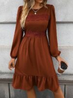 Rochie Scurta Teragaza Maro - imagine 3