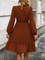 Rochie Scurta Teragaza Maro - imagine 2