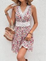 Rochie Scurta Marisina Multicolora - imagine 3