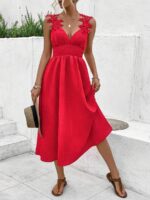 Rochie Lunga Turina Rosie Cu Bretele