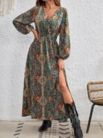 Rochie Lunga Zorna Multicolora