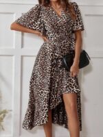 Rochie Lunga Aldis Cu Model Leopard - imagine 3