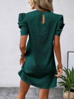 Rochie Scurta Tivadar Verde - imagine 2