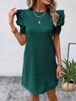 Rochie Scurta Tivadar Verde - imagine 3