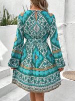 Rochie Scurta Edalina Multicolora - imagine 2