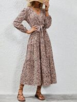 Rochie Lunga Casiopeia Alba Cu Imprimeu Multicolor