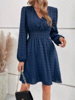 Rochie Scurta Danya Albastra - imagine 5