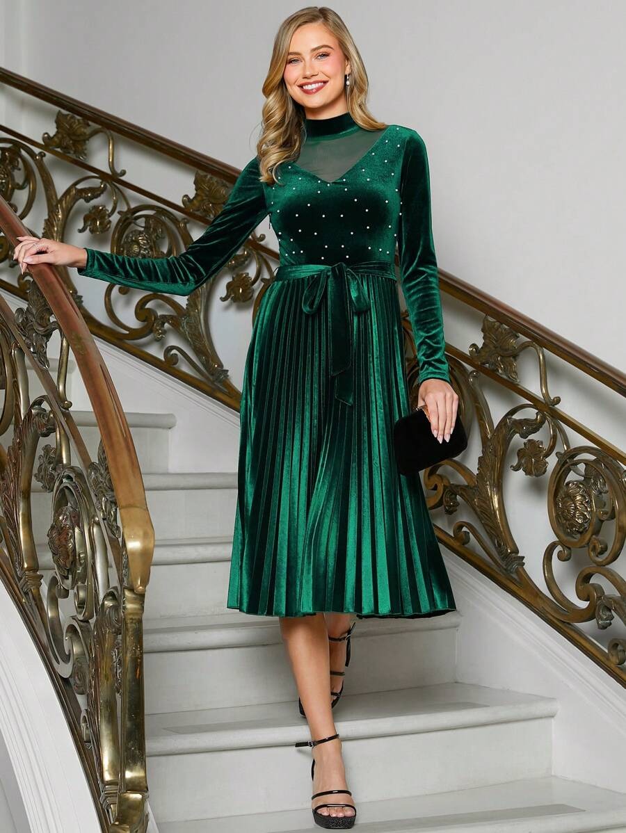 Rochie Midi Azalea Verde Rochie Midi Azalea Verde - imagine 1
