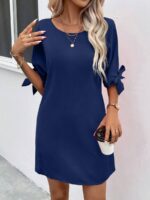 Rochie Scurta Amaia Albastra - imagine 3