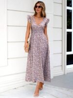 Rochie Lunga Aris Multicolora