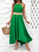 Rochie Lunga Ambra Verde