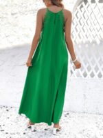 Rochie Lunga Ambra Verde - imagine 2