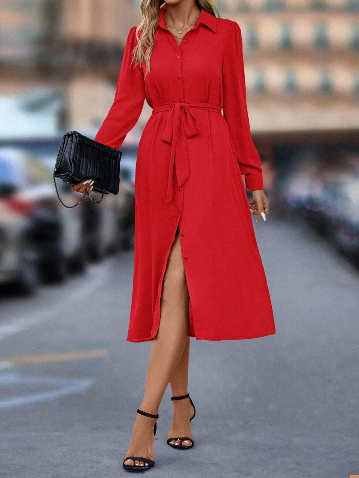 Rochie Midi Lasley Rosie - imagine 1