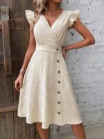 Rochie Midi Ekanta Bej