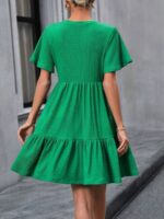 Rochie Scurta Tilda Verde - imagine 2