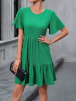 Rochie Scurta Tilda Verde