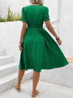 Rochie Midi Ethana Verde - imagine 2