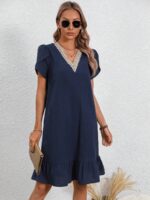 Rochie Scurta Tolva Bleumarin