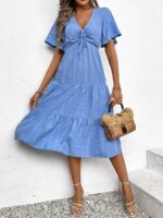 Rochie Midi Lisen Bleu
