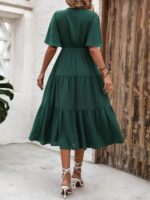 Rochie Midi Sebine Verde - imagine 2
