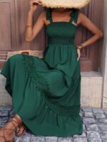 Rochie Lunga Ginne Verde