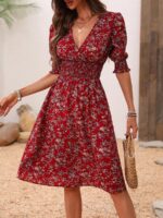 Rochie Scurta Ossian Rosie Inflorata