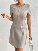 Rochie Scurta Colin Crem