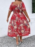Rochie Midi Dafny Rosie cu Print Floral - imagine 2