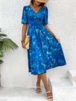Rochie Midi Clarie Albastra