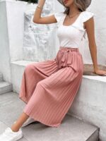 Compleu Dama Cu Pantalon Alland Multicolor - imagine 3
