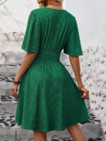 Rochie Scurta Camilla Verde - imagine 2