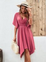 Rochie Midi Elmira Roz Inchis