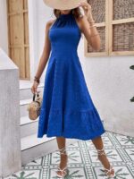 Rochie Midi Izmir Albastra - imagine 3