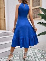 Rochie Midi Izmir Albastra - imagine 2