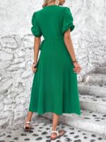 Rochie Midi Sara Verde - imagine 2