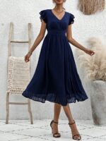 Rochie Midi Rebeca Bleumarin - imagine 4