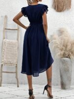 Rochie Midi Rebeca Bleumarin - imagine 2
