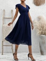 Rochie Midi Rebeca Bleumarin - imagine 5