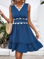 Rochie Scurta Mortine Albastra