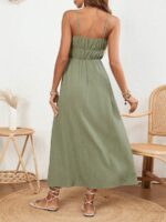 Rochie Lunga Milaya Kaki - imagine 2