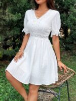 Rochie Scurta Katiana Alba