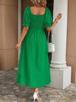 Rochie Lunga Joelle Verde - imagine 2