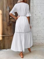 Rochie Lunga Janika Alba - imagine 2