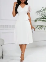 Rochie Midi Marion Alba