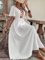Rochie Lunga Albina Alba
