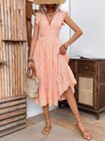 Rochie Midi Sabrina Portocalie