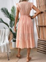 Rochie Midi Sabrina Portocalie - imagine 2