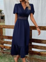 Rochie Lunga Regina Bleumarin