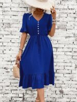 Rochie Midi Natalia Albastra