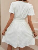 Rochie Scurta Gilbert Alba - imagine 2